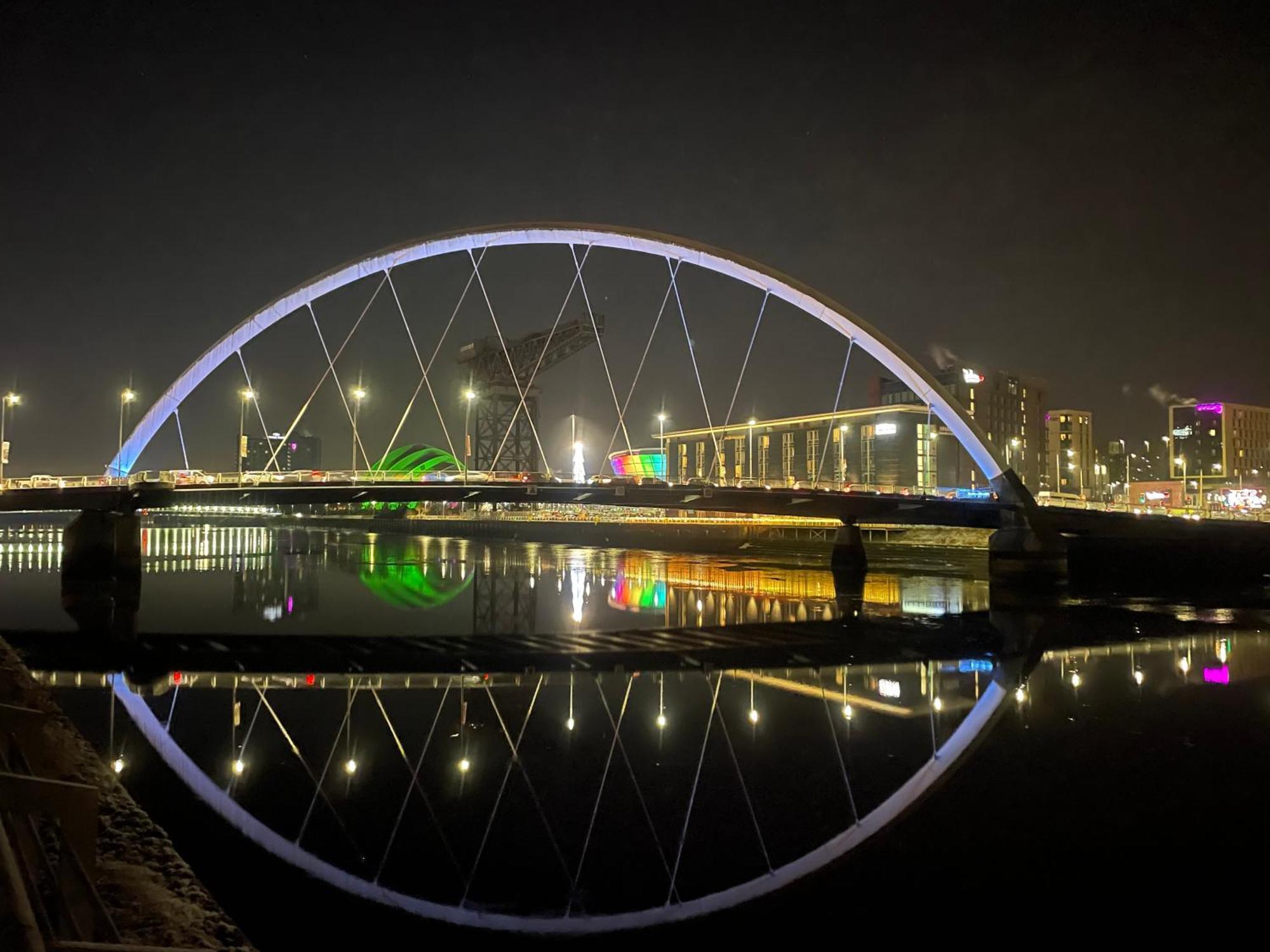 Glasgow Secc Hydro River View מראה חיצוני תמונה